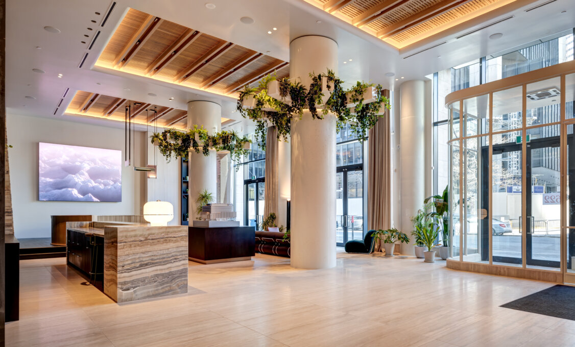 Broccolini Presentation Centre Montréal INT Design